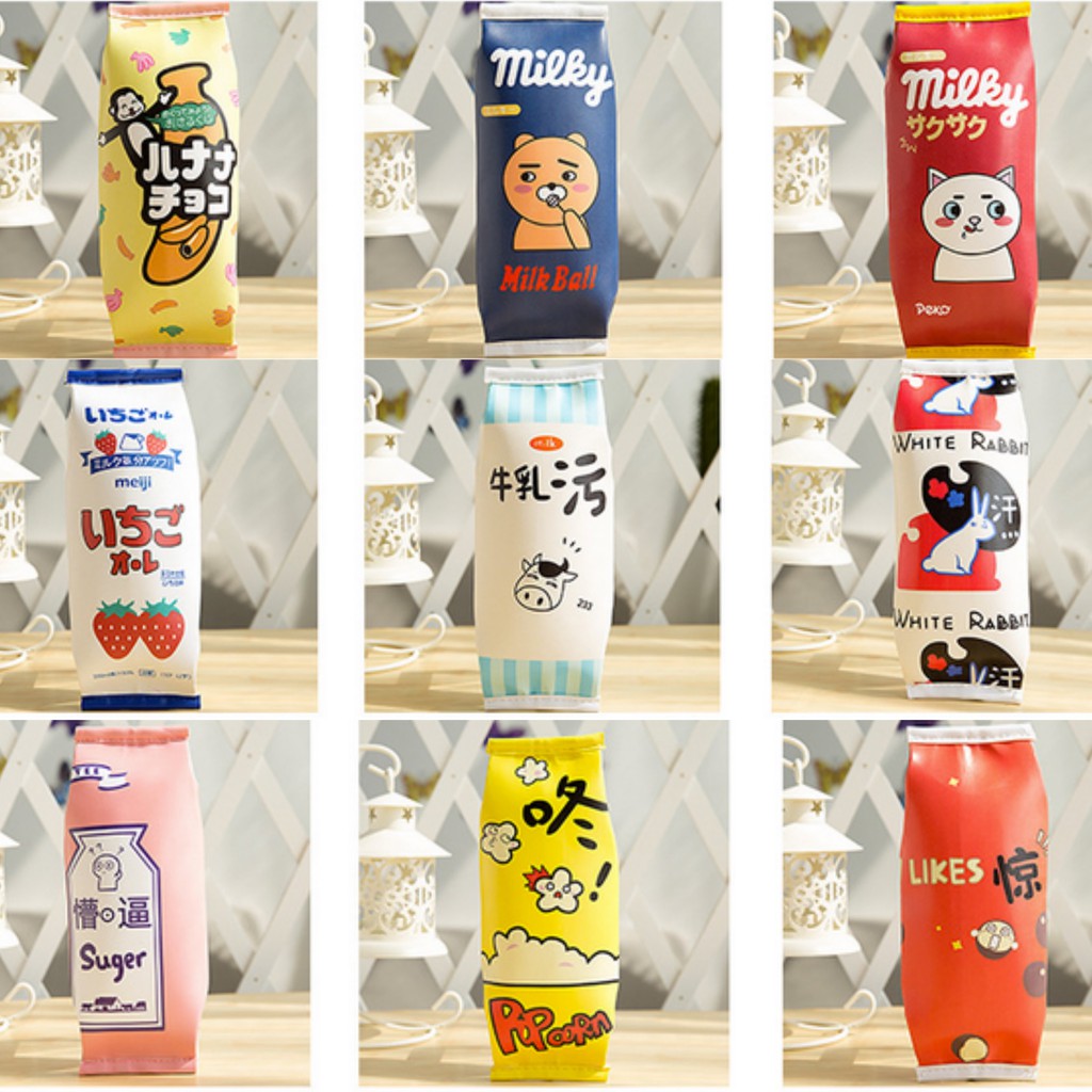 

Tempat Pensil Milky, Popcorn, Rabbit Candy