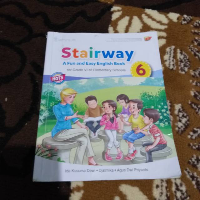 BUKU BEKAS PLATINUM - STAIRWAY KELAS 6 SD K13 REVISI