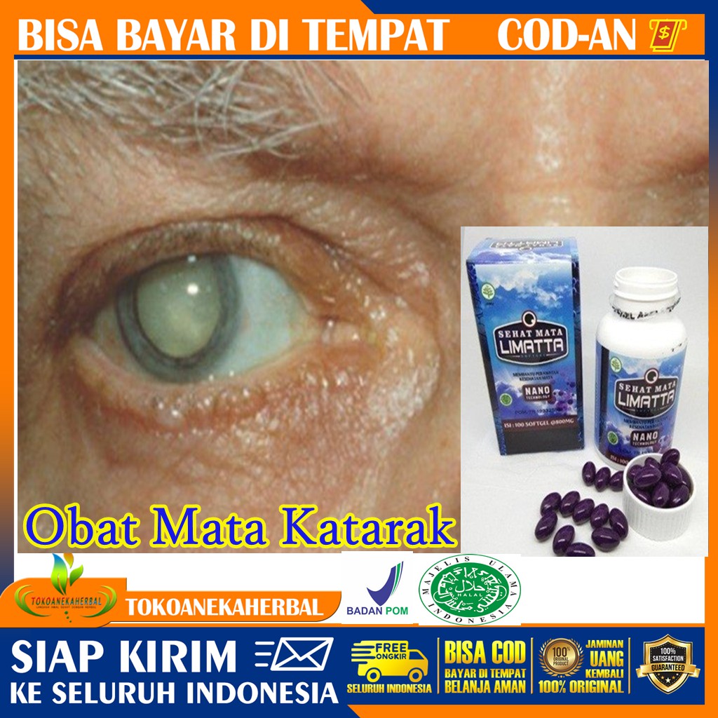 Obat Mata Katarak Syaraf Mata Rusak Mata Berlemak Herbal Spesialis Atasi Masalah Mata - Limata