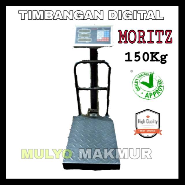 TIMBANGAN DIGITAL 150KG MORITZ