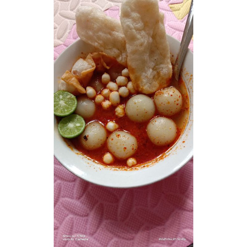 

baso aci kuah pedas paket 5 bungkus