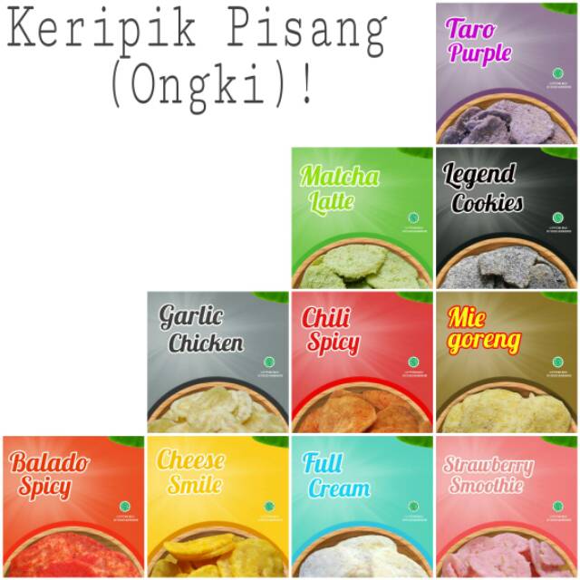 

Keripik pisang ongki