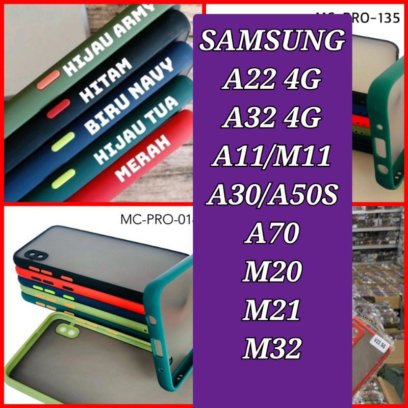 SLIKON CASING HP ORI ADA PELINDUNG CAMERA SAMSUNG A224G/A324G/A11/M11/A30/A50S/A70/M20/M21/M32