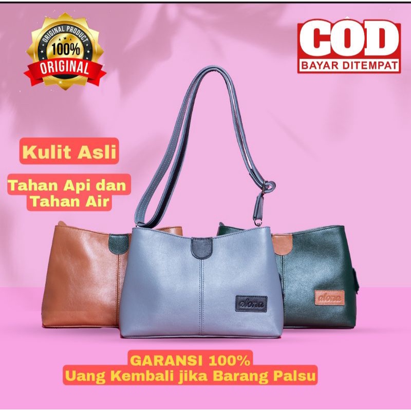 Tas Bahu Shoulder Sling  Bag Preloved Hobo  Bag Kulit Wanita Kekinian Branded Premium