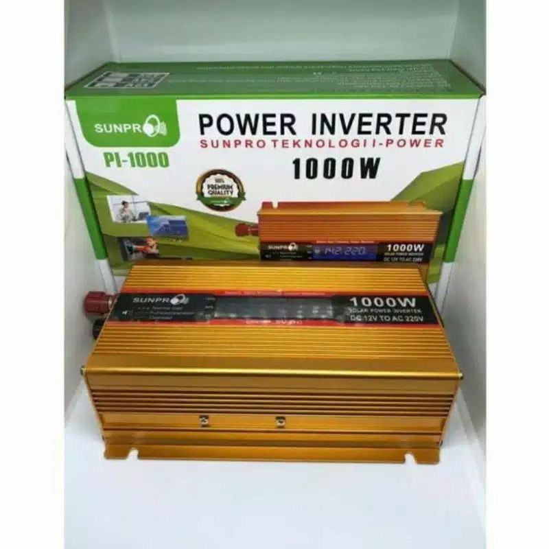 COD POWER INVERTER SUNPRO 1000W PI-1000//INVERTERSUNPRO 1000W PI-1000