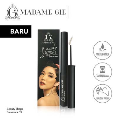 [BPOM] MADAME GIE Beauty Shape Browcara Mascara Alis Waterproof 5Gr