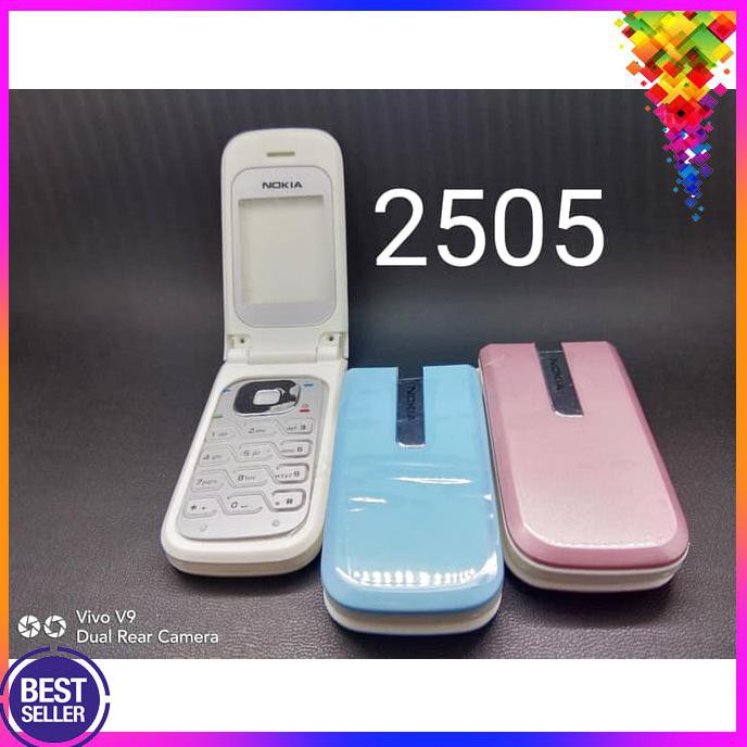 ACC HP MURAH CASING LIPAT NOKIA 2505 FULLSET INCLUDE TULANG ORIGINAL CINA