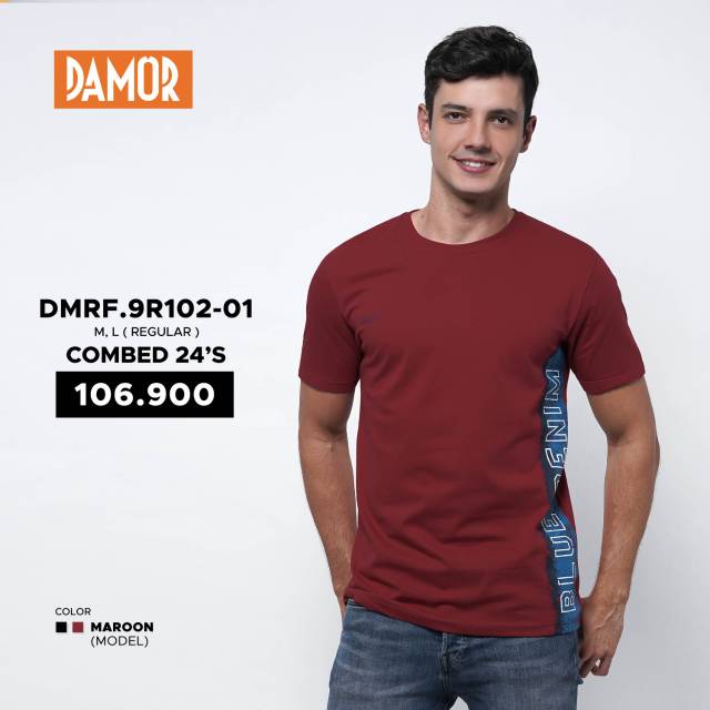 Kaos pria / kaos cowok murah / kaos DAMOR
