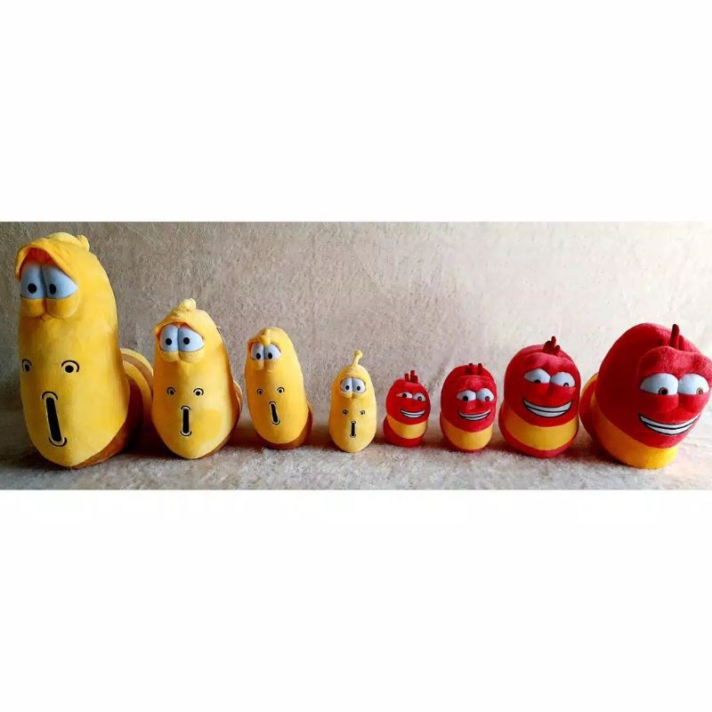 BONEKA LARVA LUCU / BONEKA LARVA TERMURAH TERLARIS