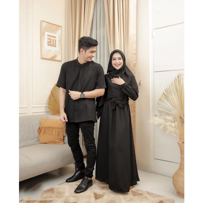 bisa cod baju couple gamis koko ria ricis TR