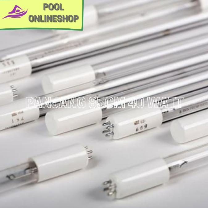 Best Seller] 40W Uv Lamp - 85Cm - Lampu Uv - Lampu Uv 40 Watt - 12 Gpm - Usa