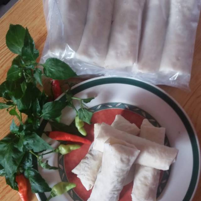 

Lumpia frozzen isi ayam+rebung