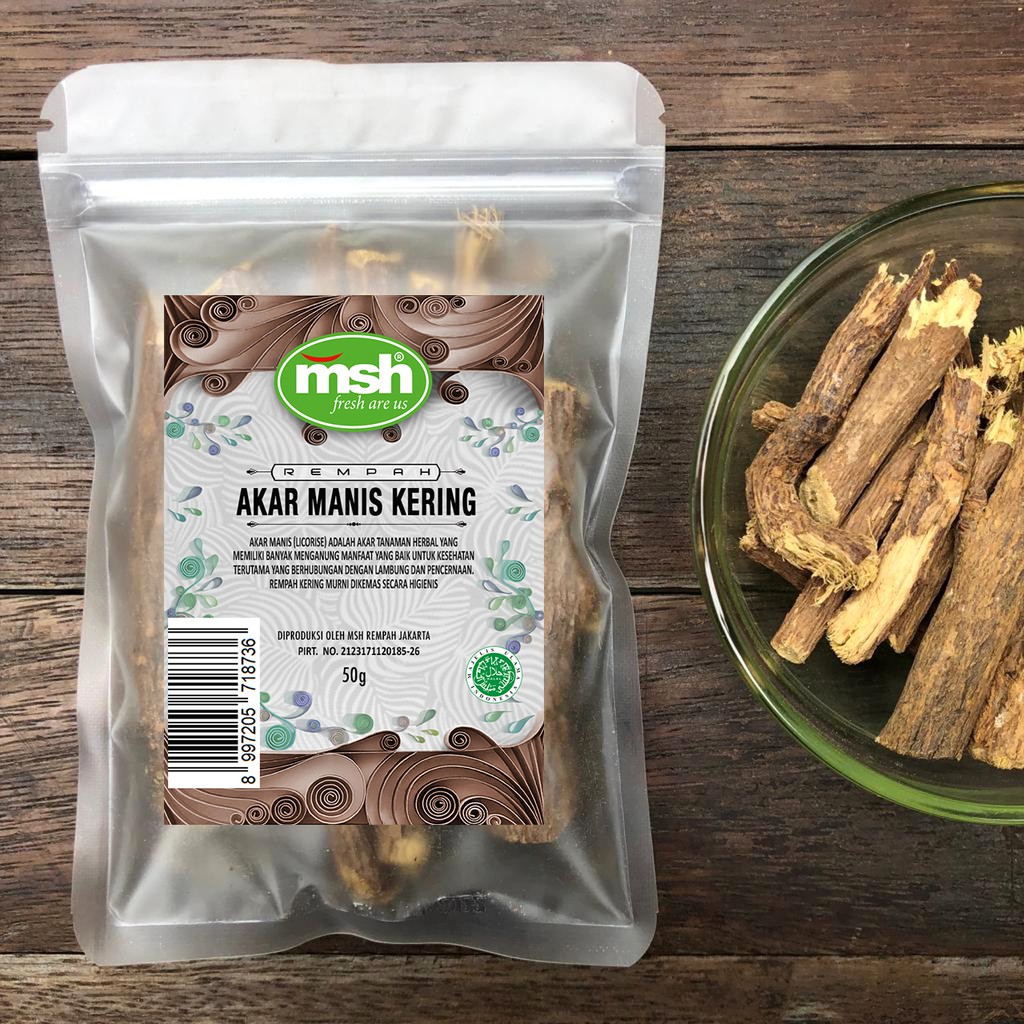 

MSH Akar Manis Kering 50 g