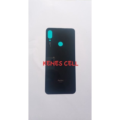 back door backdoor tutup belakang casing belakang Xiaomi redmi not 7 original hitam