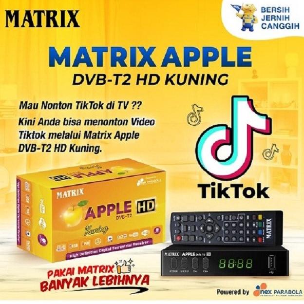 Receiver Tv Set Top Box Matrix Garuda DVB T2 Digital Garansi 1 tahun