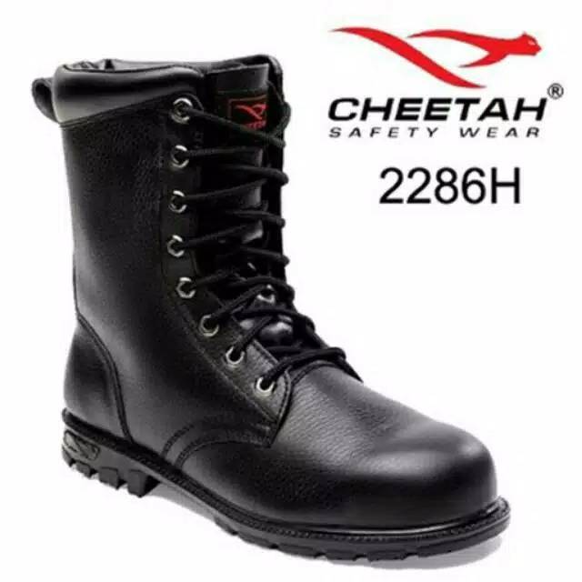 Sepatu Cheetah 2286 Hitam / Safety Shoes Cheetah 2286 H Original