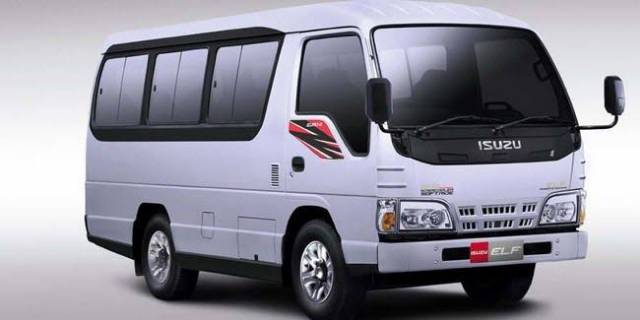 talang air isuzu elf euro2 elf macan model kupu kupu