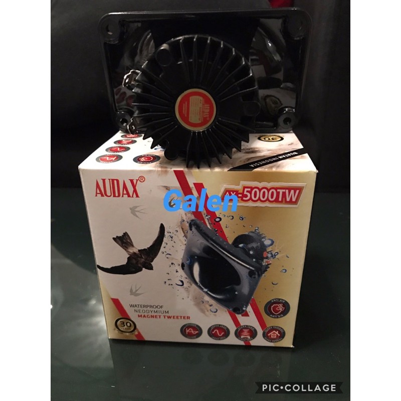 Tweeter Audax Ax 5000 TW Titanium Anti Air Ax 5000TW Speaker Walet
