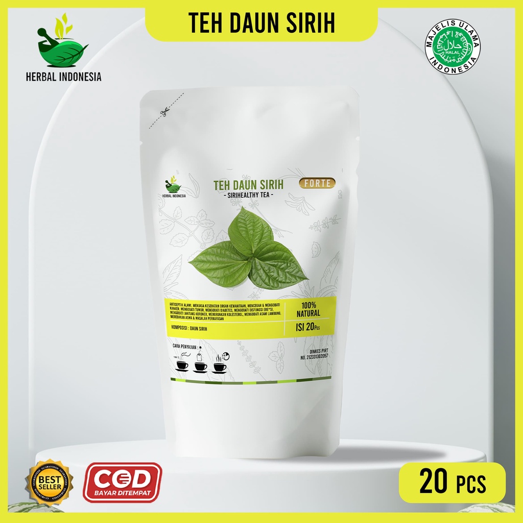 

TEH DAUN SIRIH HIJAU :100% Herbal Untuk Kesehatan Organ Kewanitaan Teh Herbal Atasi Bau Badan Dan Mulut Paling Cepat Ampuh