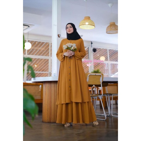 Set rok Annisa Syari bahan Crinkle