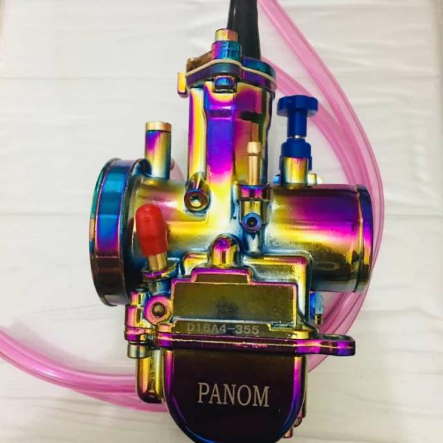 Karburator PWK 28 Panom Rainbow / Karbu Pwk 28 Blue X Thailook / Pwk 28 Panom Rainbow