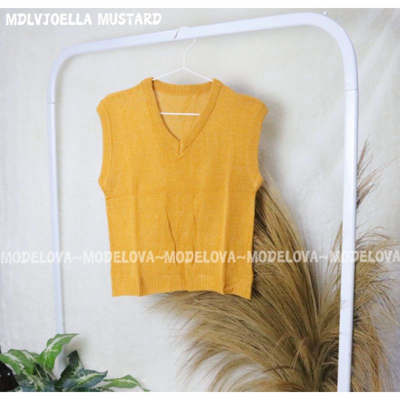 MDLV~ BAJU RAJUT ROMPI JOELLA // ROMPI RAJUT CEWEK // FASHION WANITA