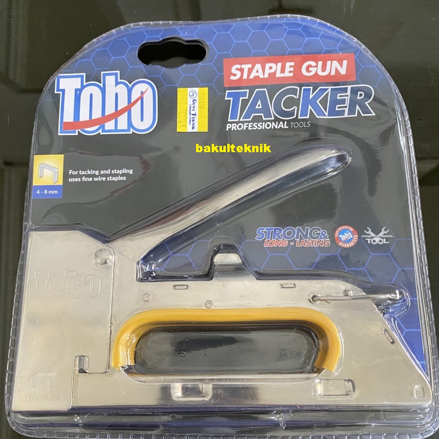 NEW TOHO STAPLES GUN TACKER PREMIUM / STAPLE JOK TEMBAK HEKTER