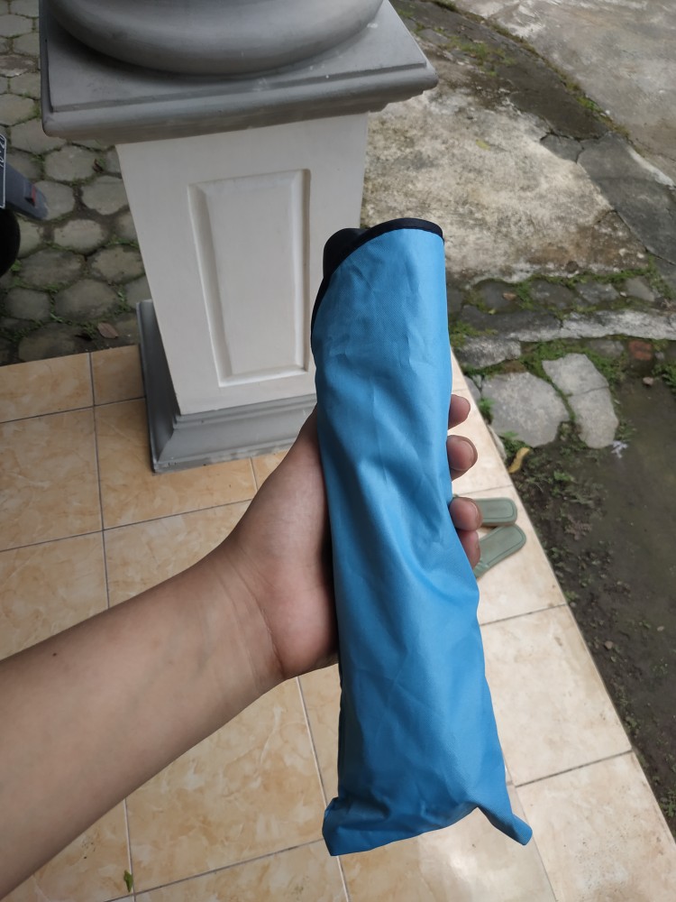 Payung Lipat Magic Ajaib 3d 3 Dimensi Grade A Anti Uv Timbul Motif Lapis Hitam