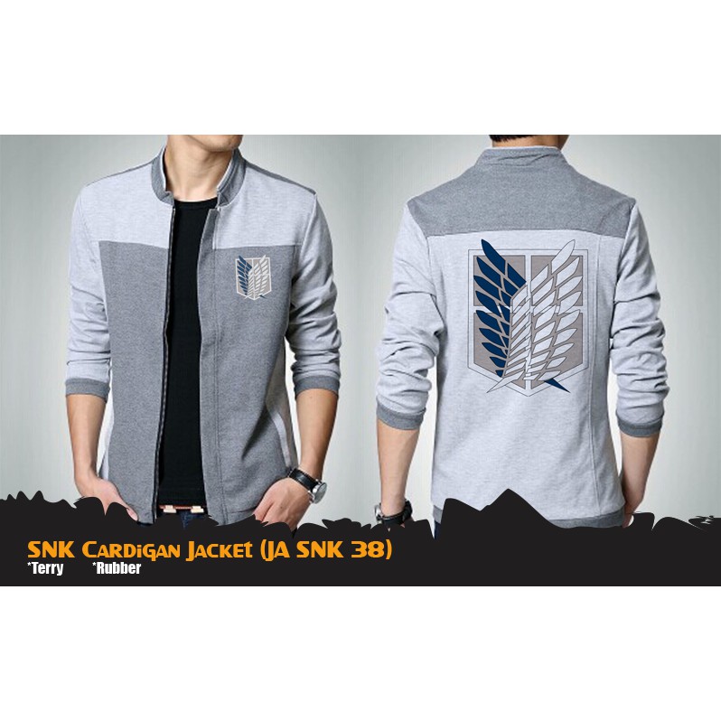 JAKET ANIME | SNK CARGDIGAN JACKET (JA SNK 38)