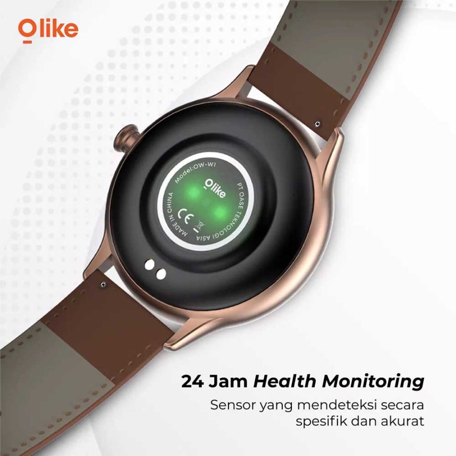 Olike Smartwatch Zeth W1 Jam Tangan Pintar Amoled Pulse Oximeter OW-W1 ORIGINAL