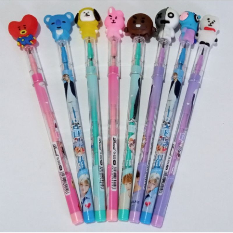 

Pensil Bensia Cabut Gambar BTs Sangat Lucu