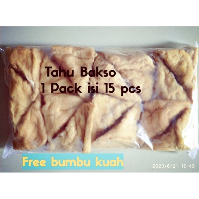 

Termurah!! Tahu Baso Homemade/ Tahu Bakso 1pack isi 15 pcs /Tahu isi Bakso Sapi /Tahu bakso enak