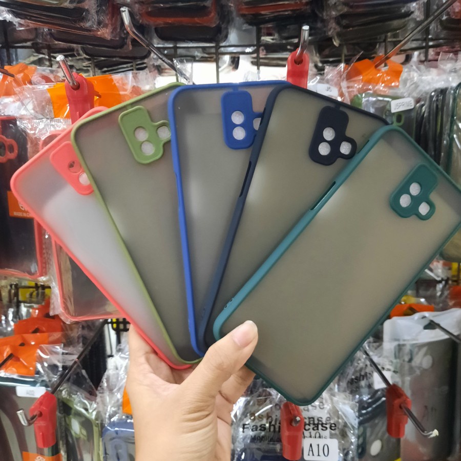 SAMSUNG GALAXY J6 PLUS Case Matte Fuze Case Dove Macaron Doff Hardcase Murah