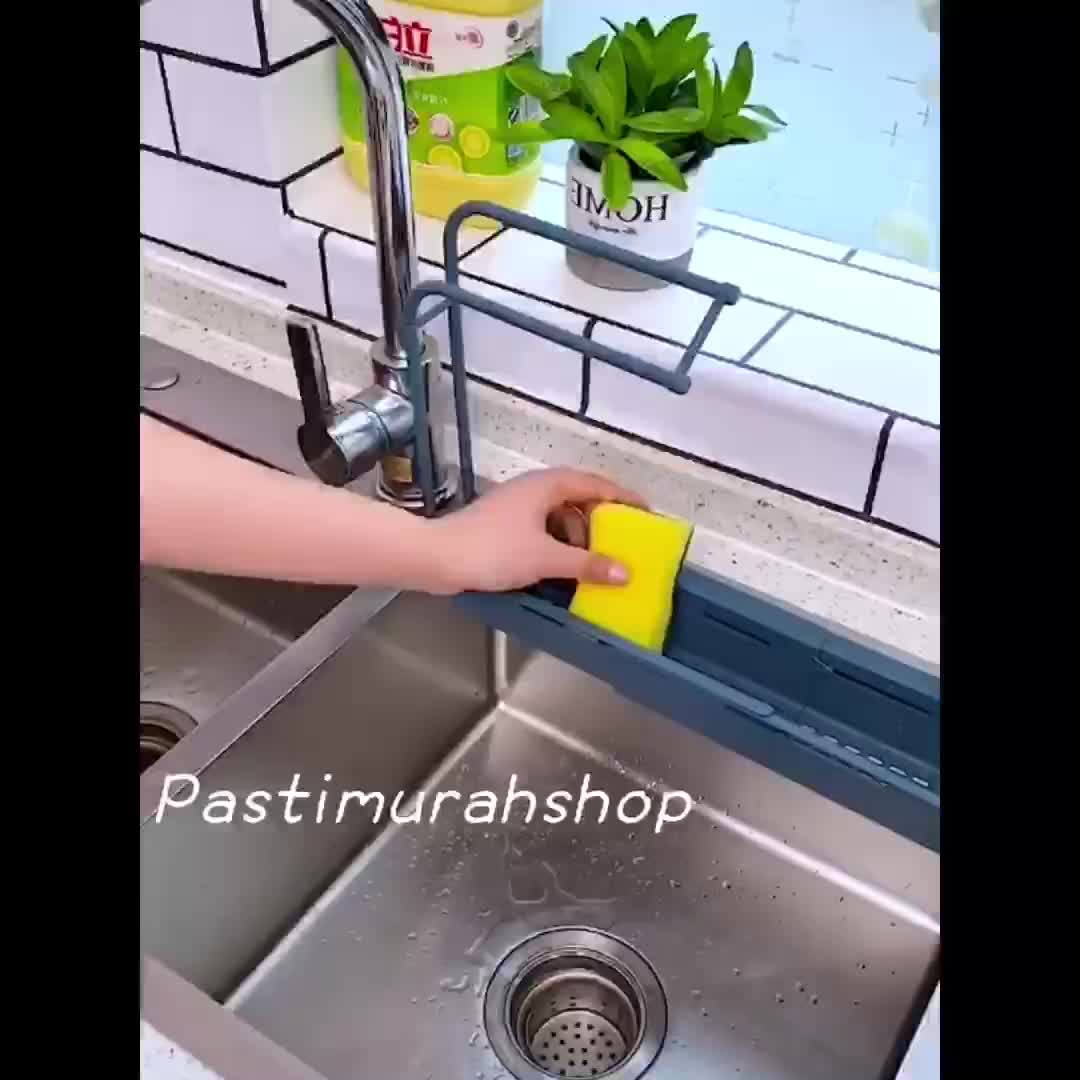 Rak Keranjang Gantung Wastafel Cuci Piring Perkakas Dapur Rak Keranjang Gantung Wastafel Cuci Piring Perkakas Dapur