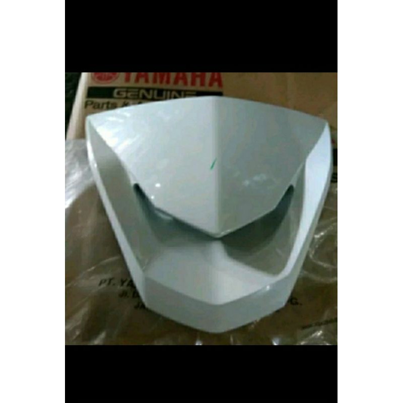 visor xeon karbu lama putih ori yamaha