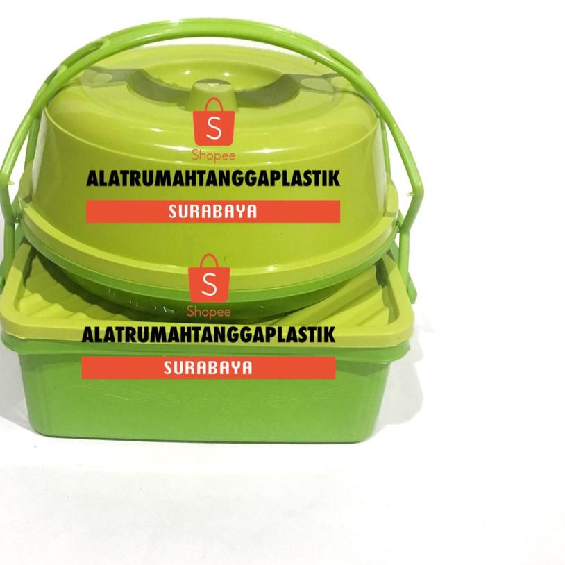 ➹ 1pc Rantang Susun 2 Chelsea Luna Doff / Kotak Makan Susun / Tempat Makan Susun / Tempat Roti / Kot