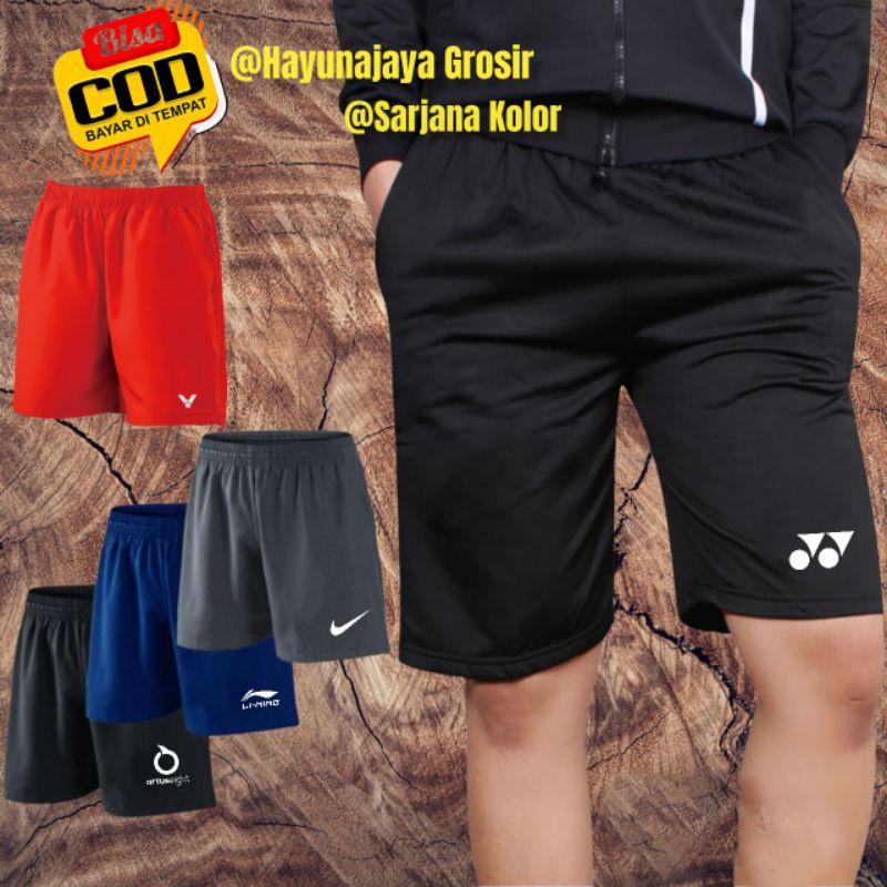 HARGA GROSIR celana pendek pria dewasa jumbo celana olahraga pria dewasa celana badminton pria celan