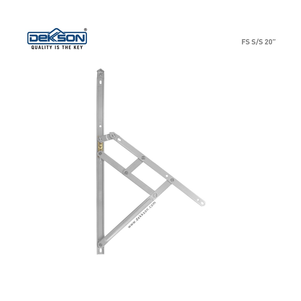 Engsel Casement FS S/S 20&quot; Dekkson