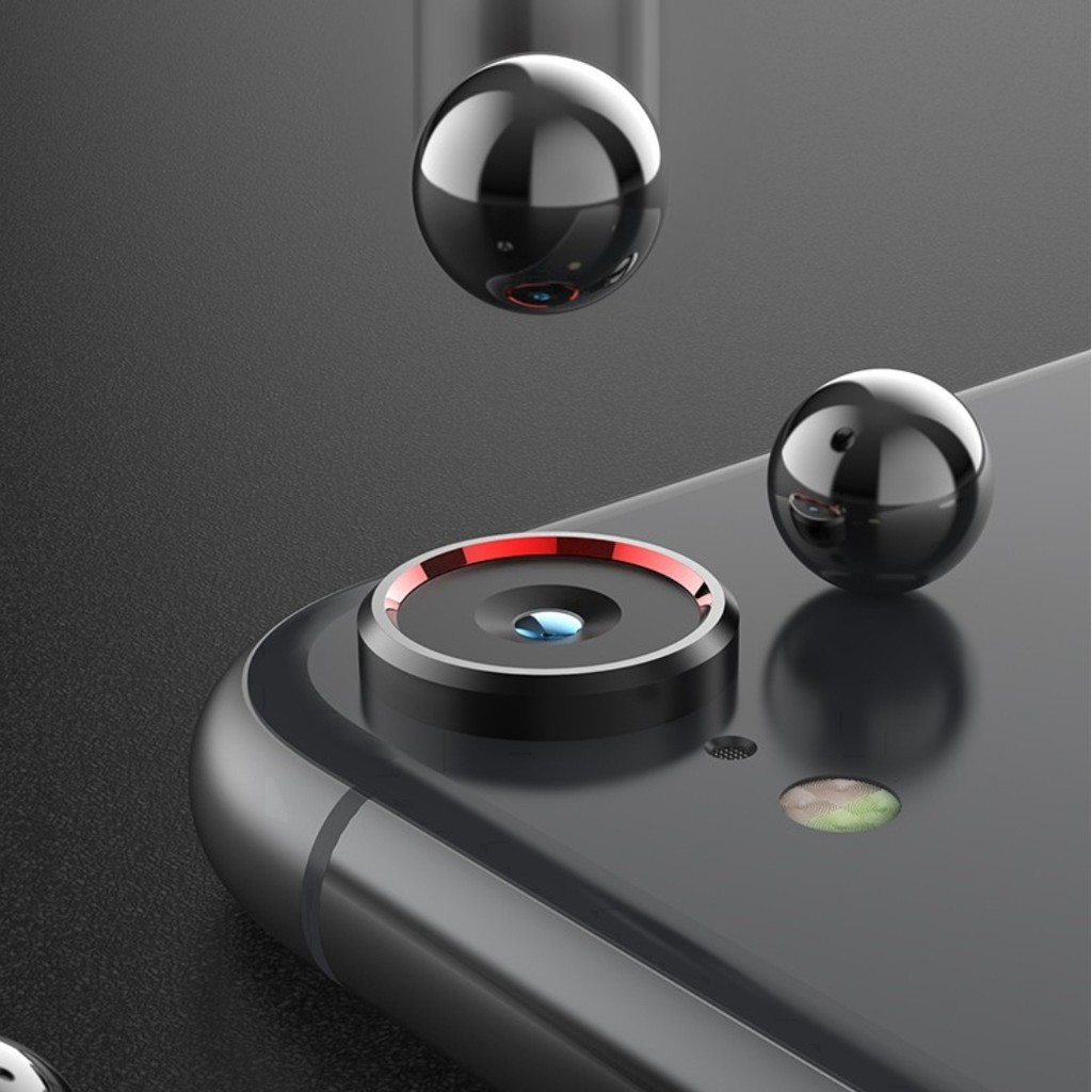 METAL RING CAMERA LENS PROTECTOR KAMERA UNTUK IPHONE XR