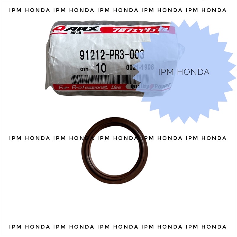 91212 PR3 Seal Sil Krek Kruk As Crankshaft Depan Honda CRV GEN 1 RD1 Lama 2000 2001