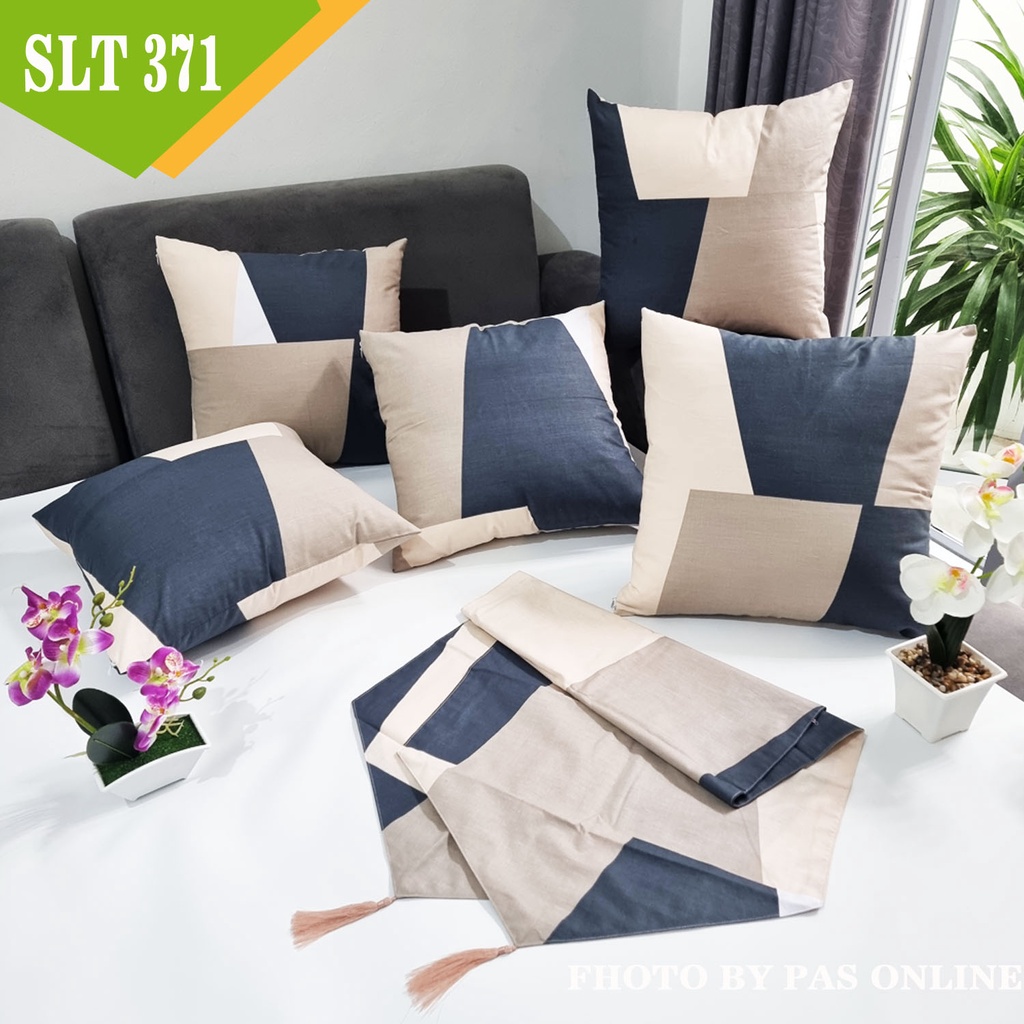 TAPLAK + SARUNG BANTAL SOFA 45X45 ( 1 TAPLAK + 5 SARUNG )