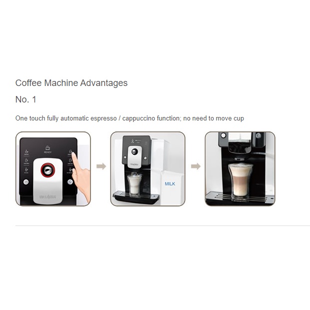 Kalerm Full Automatic Quarza Basic 1601 Mesin Espresso Kopi Coffee