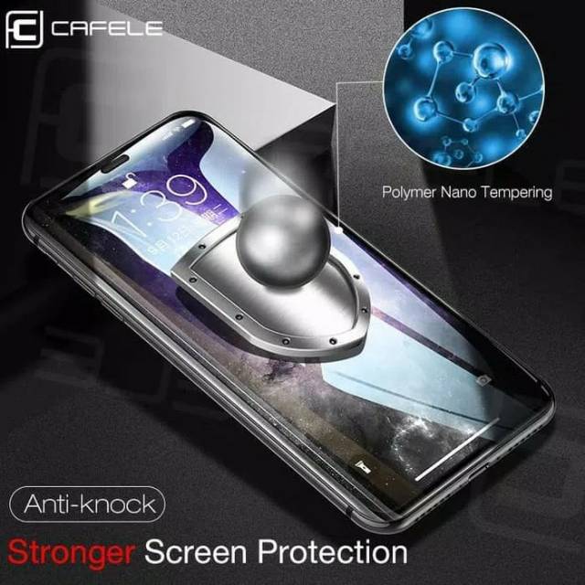 Tempered Glass Iphone 7 8 Plus X XS 5.8&quot; XR 6.1&quot; XS Max 6.5&quot; Full Cover Cafele