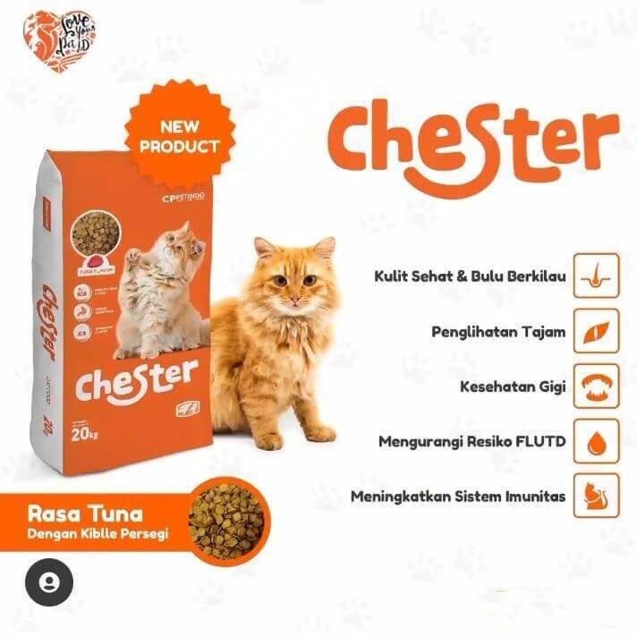 Chester 1kg Makanan Kucing Kering