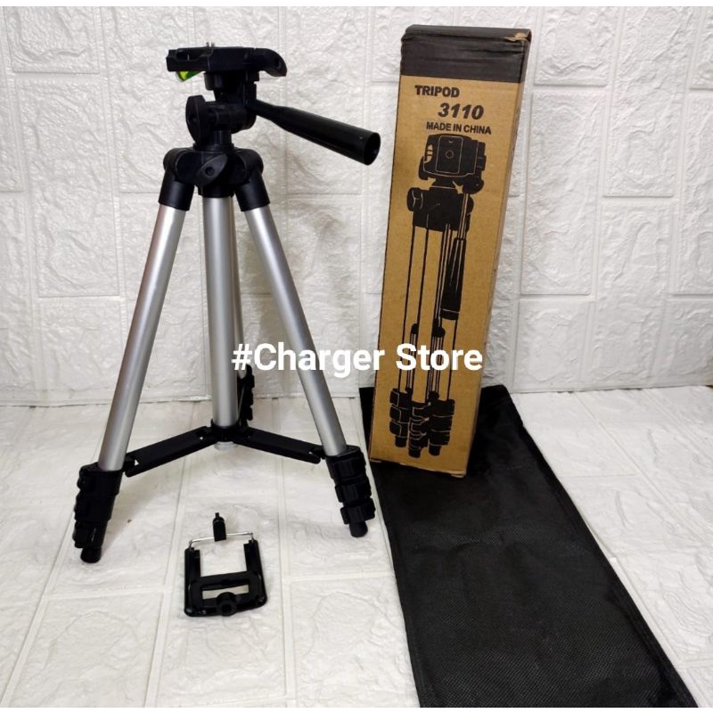 Tripod 3110 Tripod Hp Tripot Kamera Action Cam Tripod 1 Meter Tas Tripod Dudukan Kamera