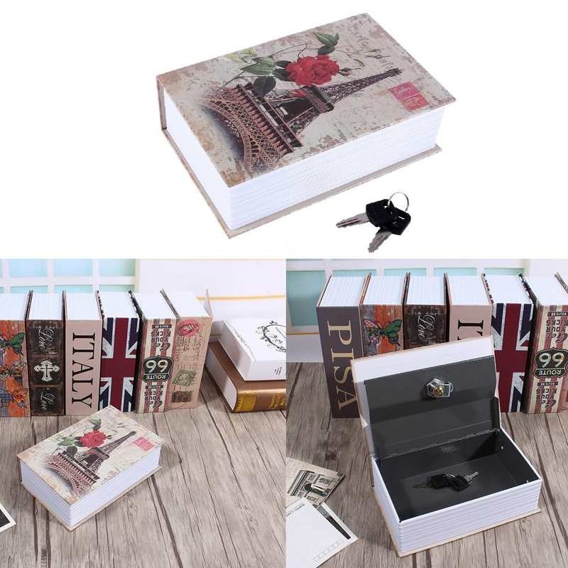 HOMESAFE Kotak Buku Novel Safety Box Hidden Storage - DHZ004 - 7RHAEVCX Cream