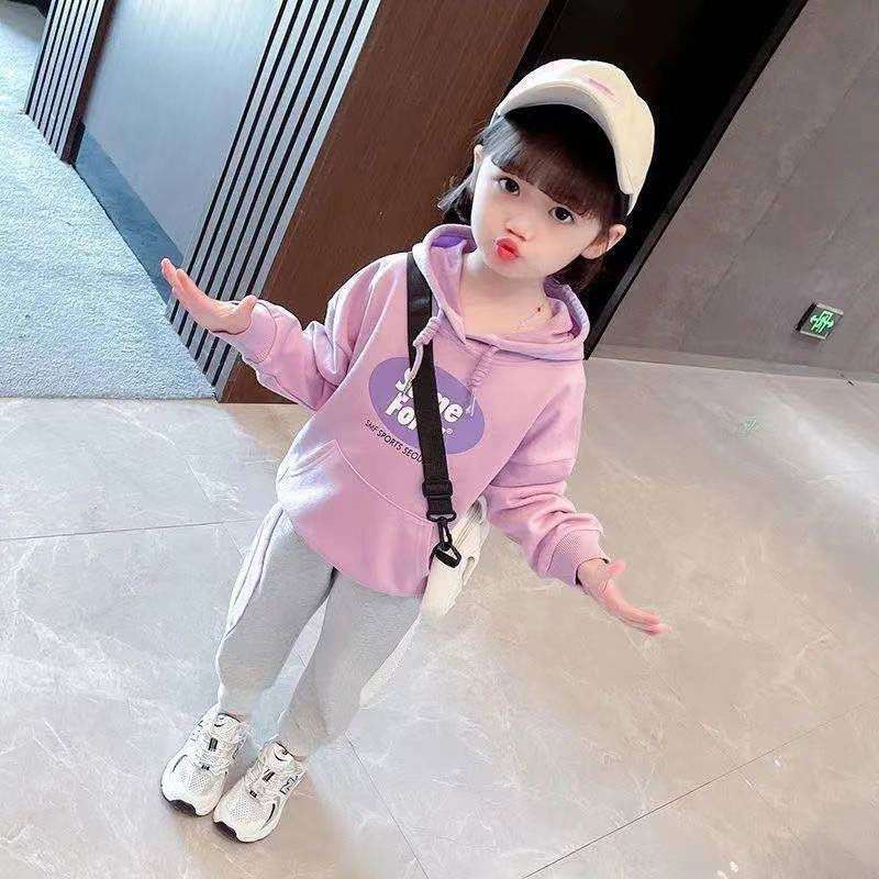 LittleAaron PASSWORD HOODIE FORTS Setelan Sweater 1 - 7 Tahun Baju Anak Berkualitas