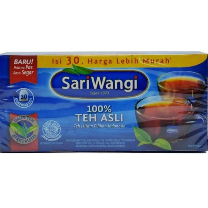 

TEH CELUP SARIWANGI ISI 30 PCS - KEMASAN BARU