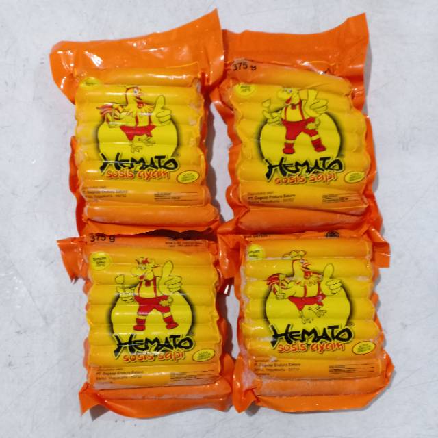 

HEMATO sosis 375gr [sapi & ayam 15pc]