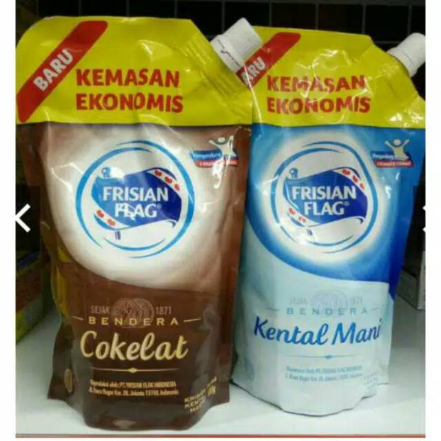 

susu kental manis frisian flag ada rasa coklat dan cream